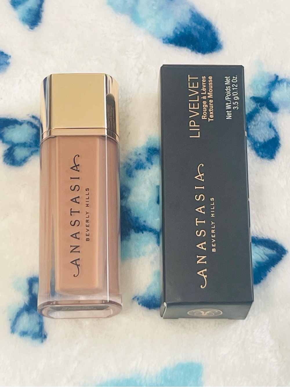 Anastasia Beverly Hills Lip Velvet Liquid Lipstick - Peachy Nude